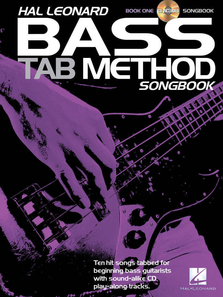 Hal Leonard Bass TAB Method Songbook 1 - Book/CD