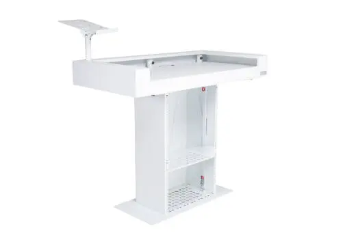 Headliner - Malibu Portable DJ Booth - White