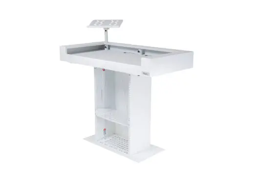 Malibu Portable DJ Booth - White