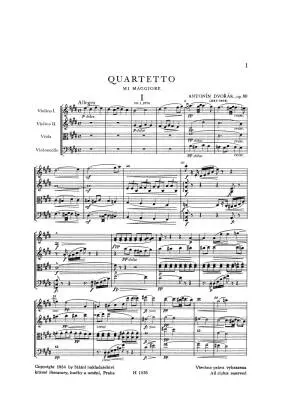 Streichquartett No. 8 E-Dur op. 80