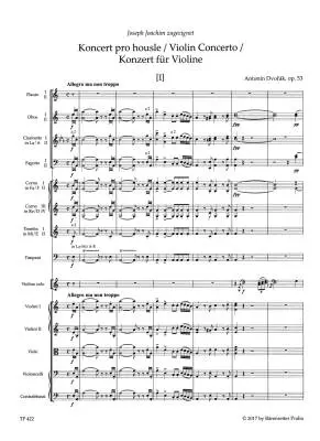 Concerto for Violin and Orchestra in A minor op. 53