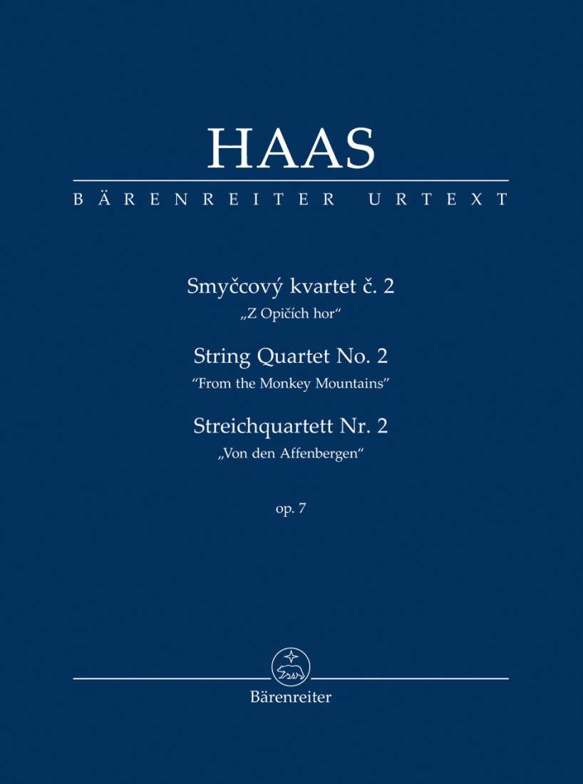 String Quartet no. 2 op. 7 \'\'From the Monkey Mountains\'\'