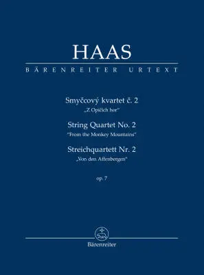 Baerenreiter Verlag - String Quartet no. 2 op. 7 From the Monkey Mountains