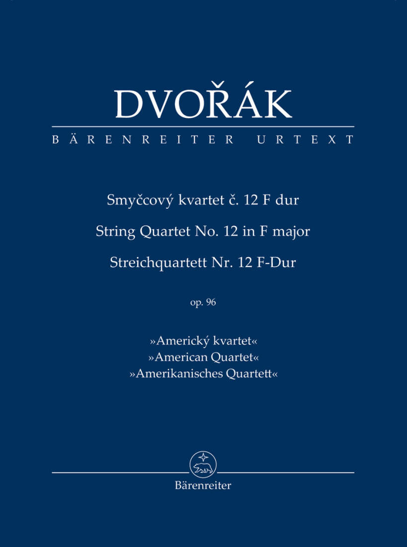 String Quartet no. 12 in F major op. 96 \'\'American Quartet\'\'