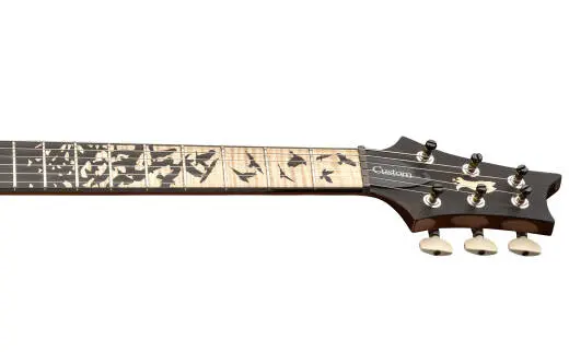 Custom 24 Birds of a Feather Limited Edition Electric Guitar with Hardshell Case - Charocal Microburst