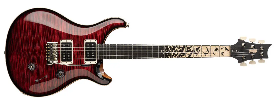Custom 24 Birds of a Feather Limited Edition Electric Guitar with Hardshell Case - Blood Red