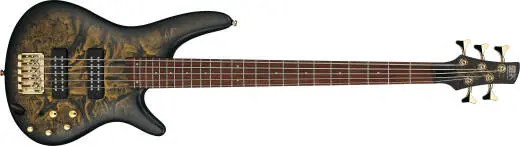 Ibanez - SR Standard 5-String Electric Bass - Frozen Gold Matte