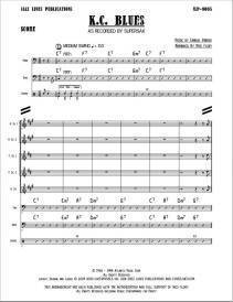K.C. Blues (Supersax) - Parker/Flory - Jazz Octet (Sax Quintet/Rhythm)