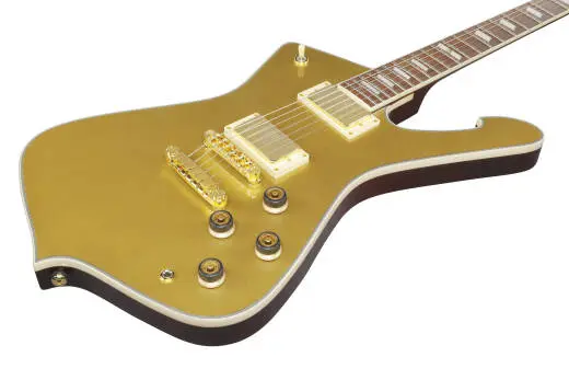 Iceman 6-String Electric Guitar with Gigbag - Gold