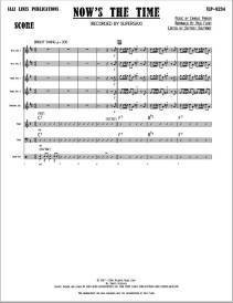 Now\'s The Time (Supersax) - Parker/Flory - Jazz Octet (Sax Quintet/Rhythm)