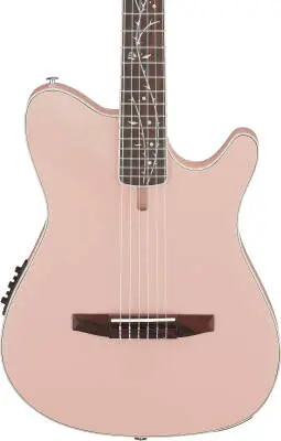 Tim Henson Signature Nylon Guitar - Pearl Pink Flat
