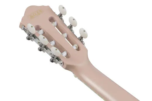 Tim Henson Signature Nylon Guitar - Pearl Pink Flat