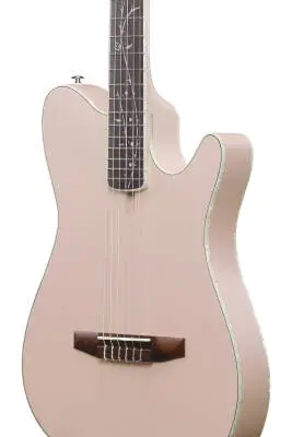 Tim Henson Signature Nylon Guitar - Pearl Pink Flat