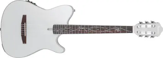 Ibanez - Tim Henson Signature Nylon Guitar - Silver Metallic Flat