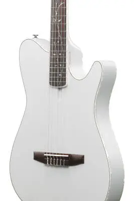 Tim Henson Signature Nylon Guitar - Silver Metallic Flat