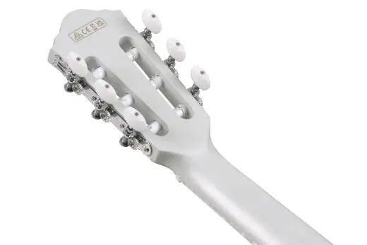 Tim Henson Signature Nylon Guitar - Silver Metallic Flat