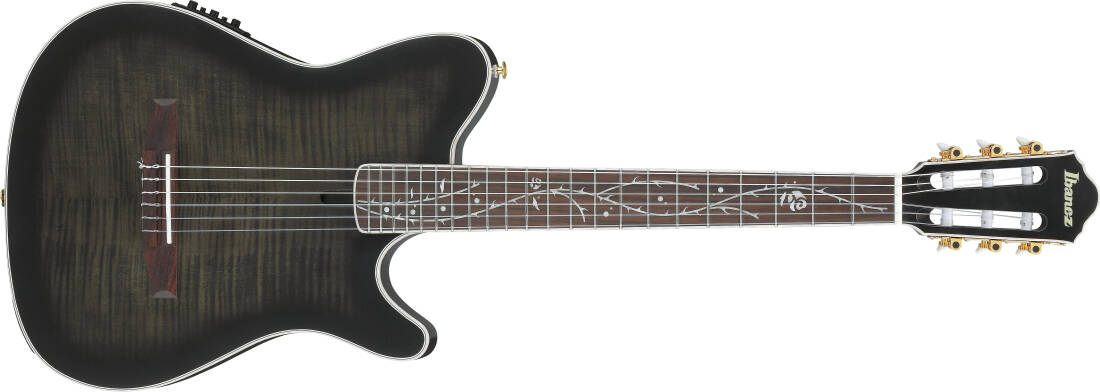 Tim Henson Signature Nylon Guitar - Black Burst Fade