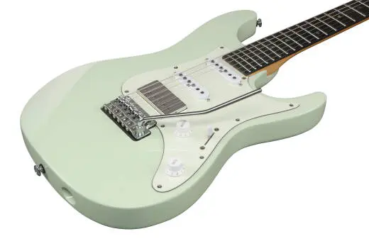 Luca Mantovanelli Signature 6-String Electric Guitar with Gigbag - Mint Green