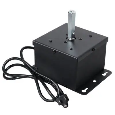 Upright Mirror Ball Oscillating 1RPM Motor - Black