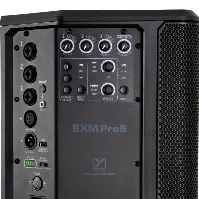 EXM Pro-6 Battery Powered Loudspeaker - 6\'\'