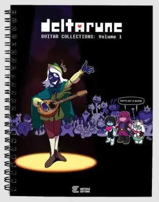 Materia Editions - Deltarune Guitar Collections, Volume 1 - Fox/Day - Guitar - Book