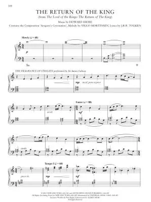 The Lord of the Rings and The Hobbit Piano Anthology - Shore - Piano - Book