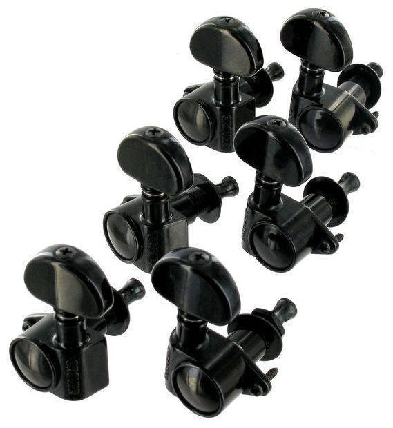 Black Grover Machine Heads (6)