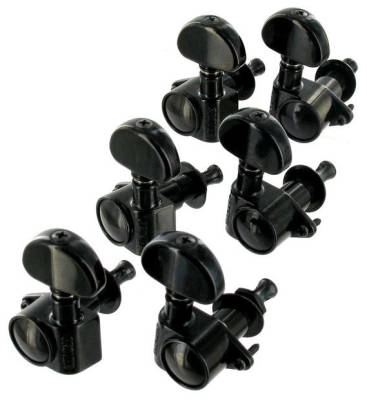 Gibson - Black Grover Machine Heads (6)