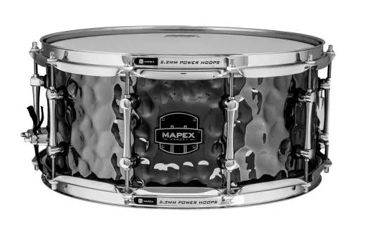 Armory 14 x 6.5 inch Snare - Daisy Cutter - Hammered Steel