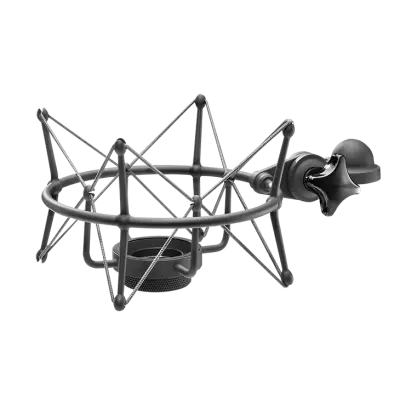 Shock Mount with a Swivel Mount - Black