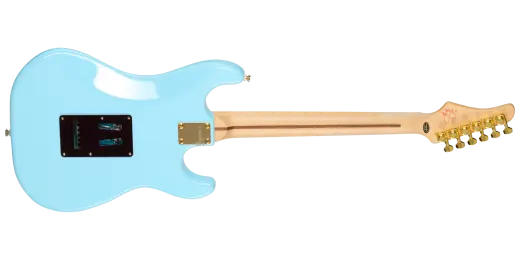 Malina Moye Signature Pacer Deluxe Electric Guitar with Hardshell Case - Splash Blue (Left Handed)