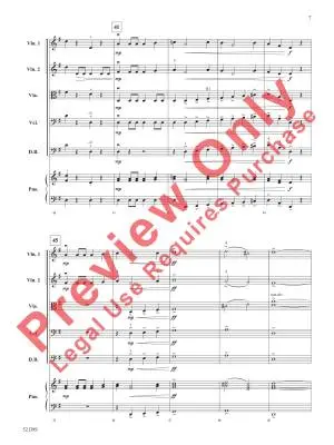 William Noel Overture - Gruselle - String Orchestra - Gr. 2.5