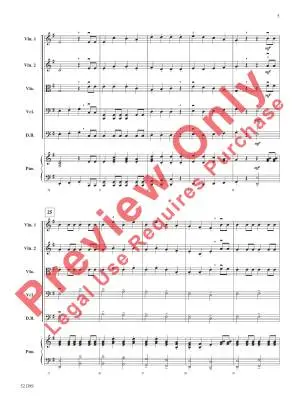 William Noel Overture - Gruselle - String Orchestra - Gr. 2.5