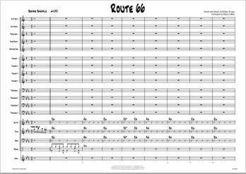 Route 66 - Troupe/Collins - Jazz Ensemble/Vocal - Gr. Easy/Medium