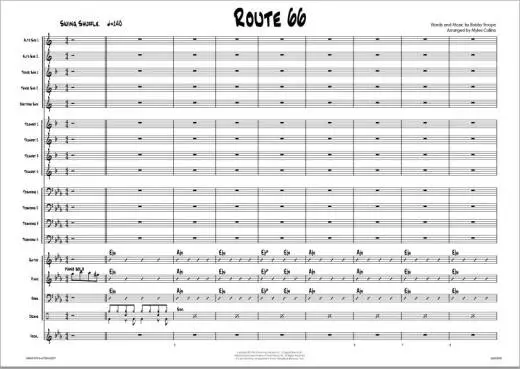 Route 66 - Troupe/Collins - Jazz Ensemble/Vocal - Gr. Easy/Medium