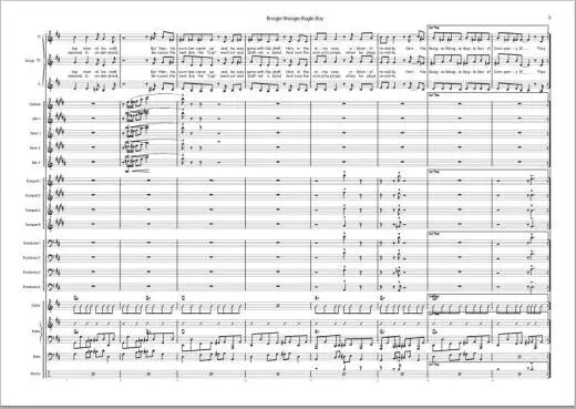 Boogie Woogie Bugle Boy - Rae/Prince/Glasscock - Jazz Ensemble/Vocal Trio - Gr. Medium