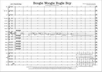 Boogie Woogie Bugle Boy - Rae/Prince/Glasscock - Jazz Ensemble/Vocal Trio - Gr. Medium