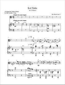 Kol Nidrei, Op.47 - Bruch/Arnold - Viola/Piano