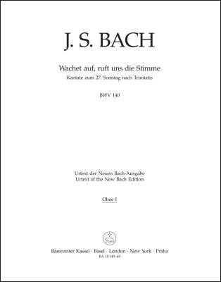 Wake Ye Maids! Hark, Strikes the Hour BWV 140 - Bach - Wind Set, Urtext Edition