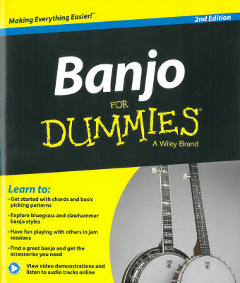 Banjo for Dummies Second Edition - Evans - Book
