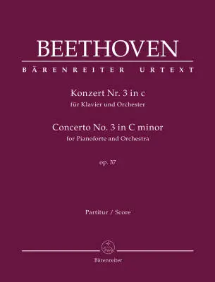 Baerenreiter Verlag - Concerto No. 3 in C Minor Op. 37 - Beethoven - Full Score