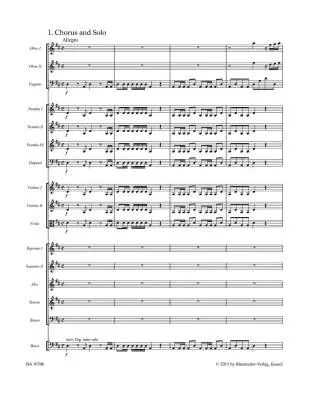 Te Deum for the Victory at the Battle of Dettingen HWV 283 - Handel - Score, Urtext Edition