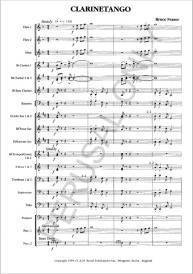 Clarinetango - Fraser - Solo Clarinet/Concert Band - Gr. 2.5