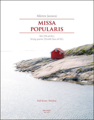 Missa Popularis - Jansson - Score