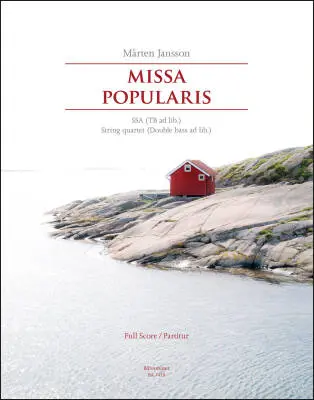 Missa Popularis - Jansson - Score