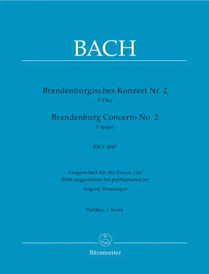 Brandenburg Concerto No. 2 in F Major BWV 1047 - Bach - Score