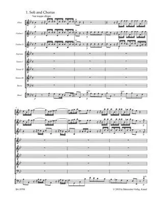 Te Deum in B-flat Major HWV 281 - Handel - Score, Urtext Edition - Choir, Orchestra