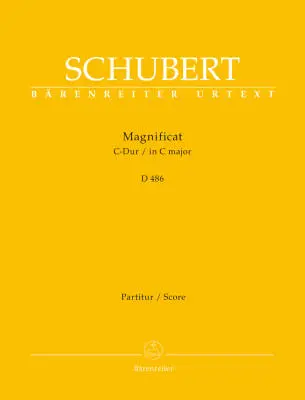 Baerenreiter Verlag - Magnificat in C Major D 486 - Schubert - Score, Urtext Edition - Soloists, Mixed Choir, Orchestra