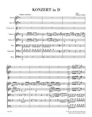 Concerto for Violoncello and Orchestra in D Major Hob. Viib:2 - Haydn - Score, Urtext Edition