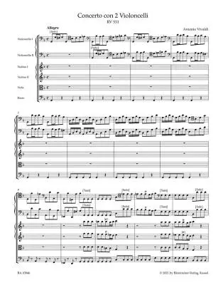 Concerto in G Minor RV 531 - Vivaldi - String Orchestra/Basso Continuo - Full Score